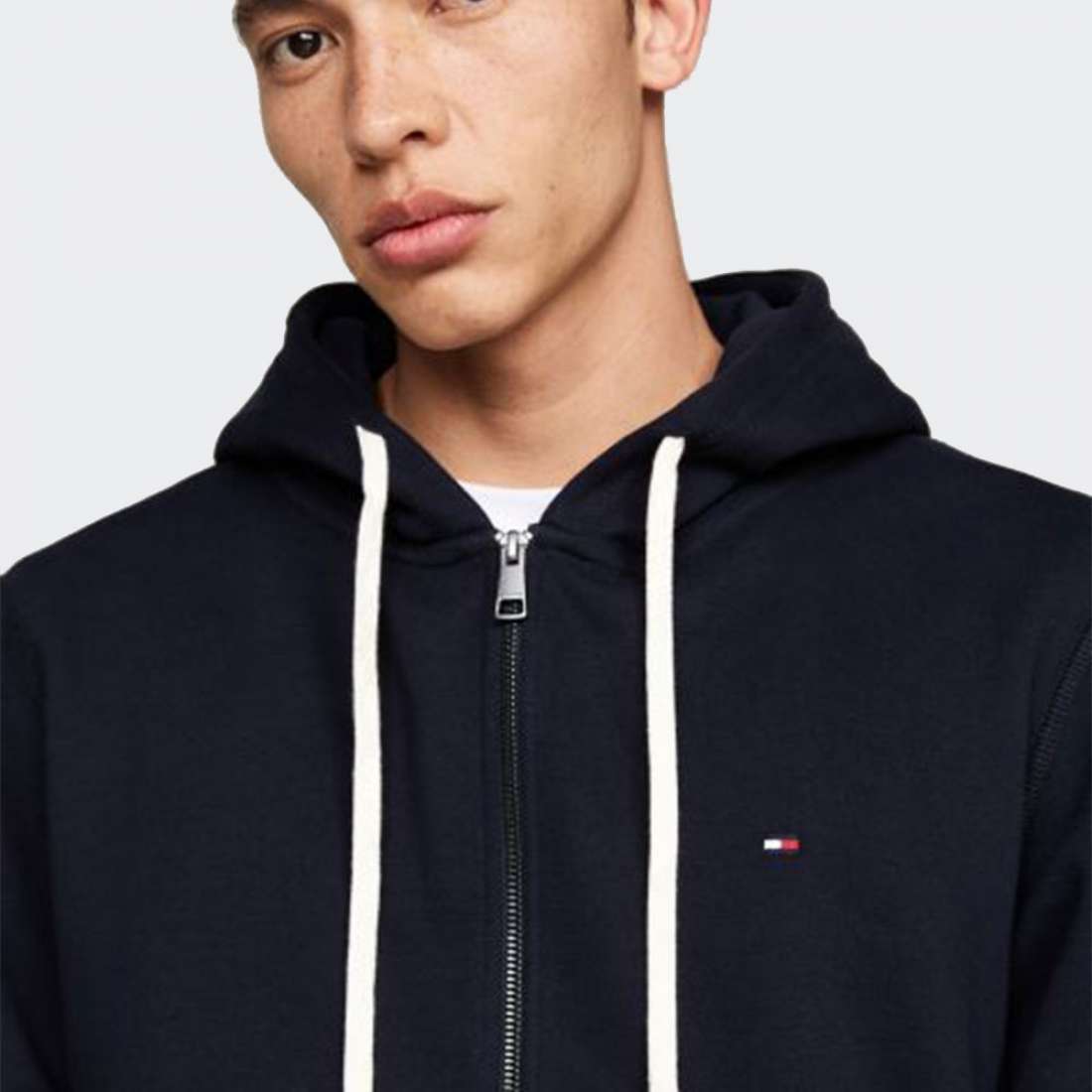 CASACO TOMMY HILFIGER ESSENTIAL FLEECE DESERT SKY