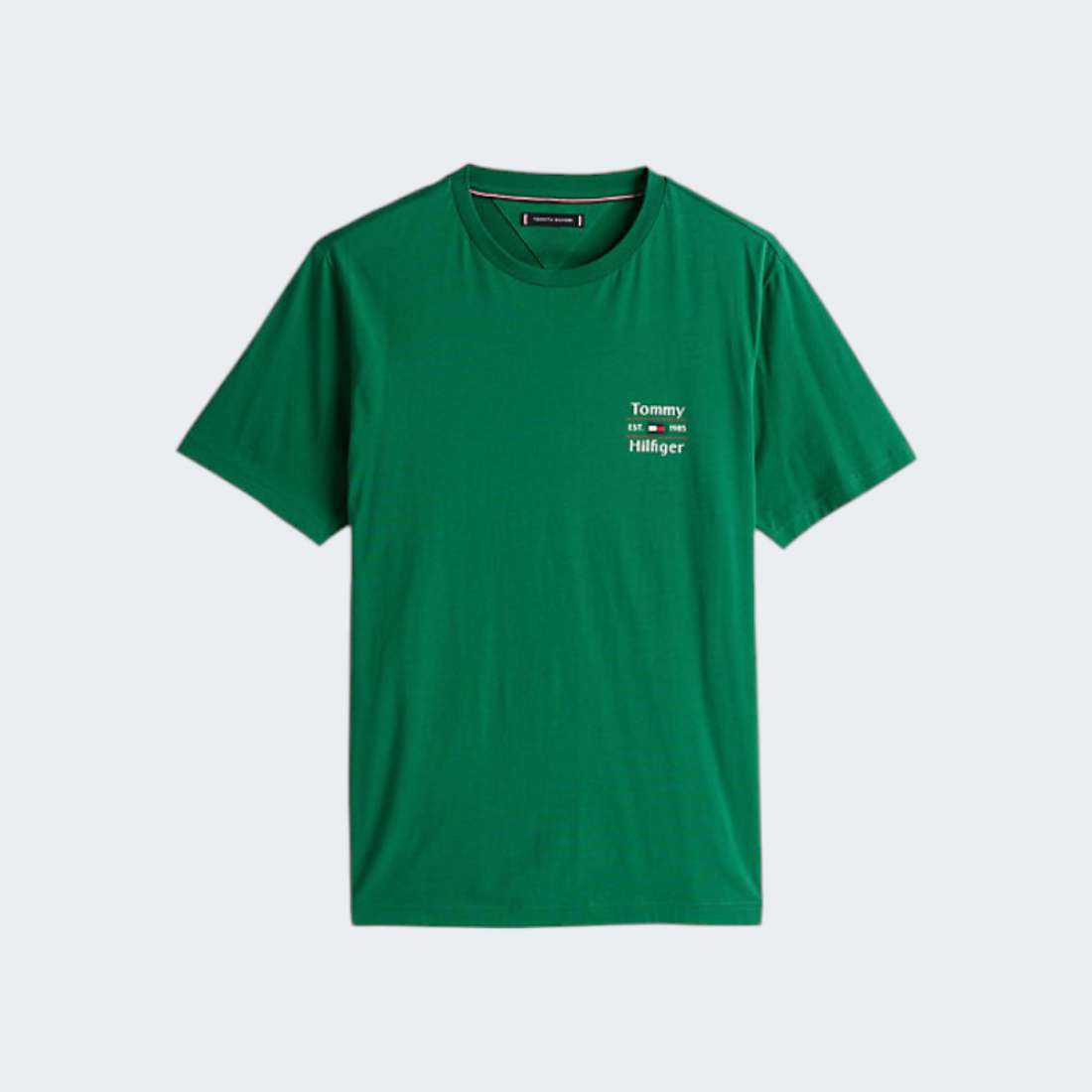 TSHIRT TOMMY HILFIGER STACK NOUVEAU GREEN