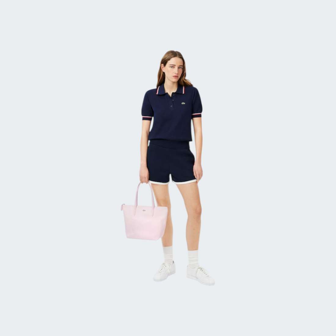 MALA LACOSTE SHOPPING S PINK LADY