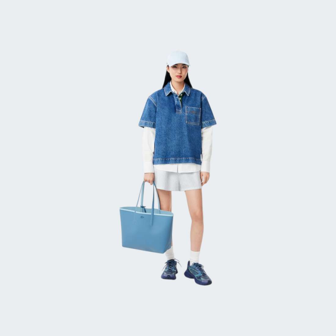 MALA LACOSTE SHOPPING FORGET ME NOT