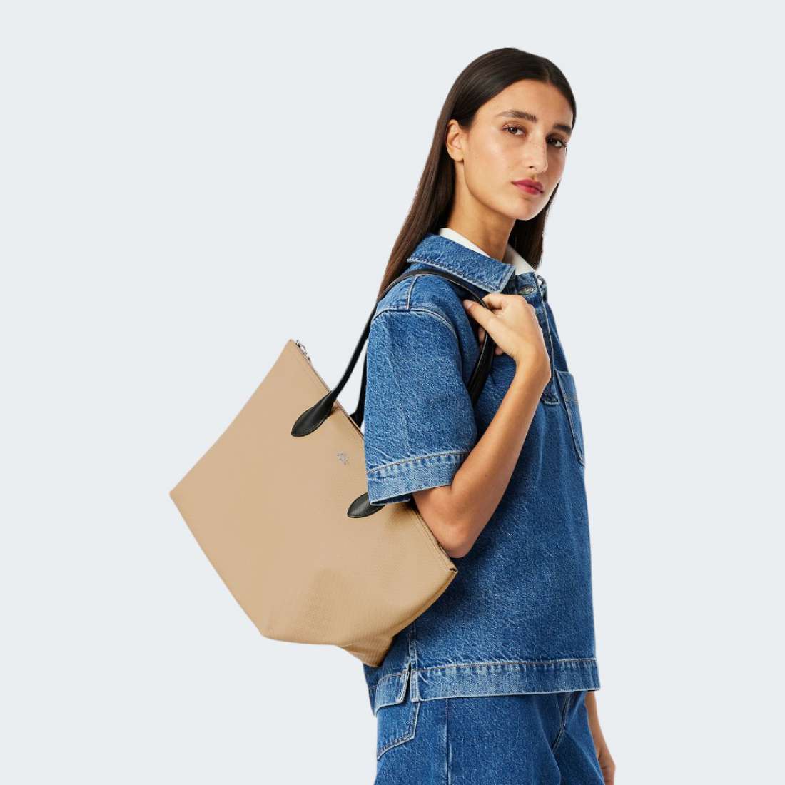 MALA LACOSTE ATHENA ECO SAND NOIR