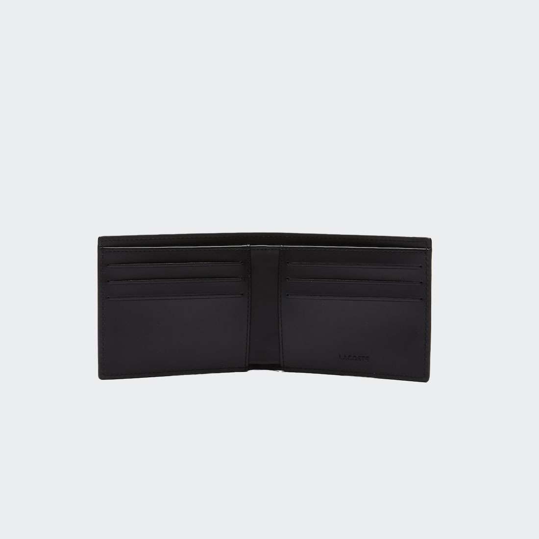 CARTEIRA LACOSTE THE BLEND BILLFOLD MONOGRAM NOIR