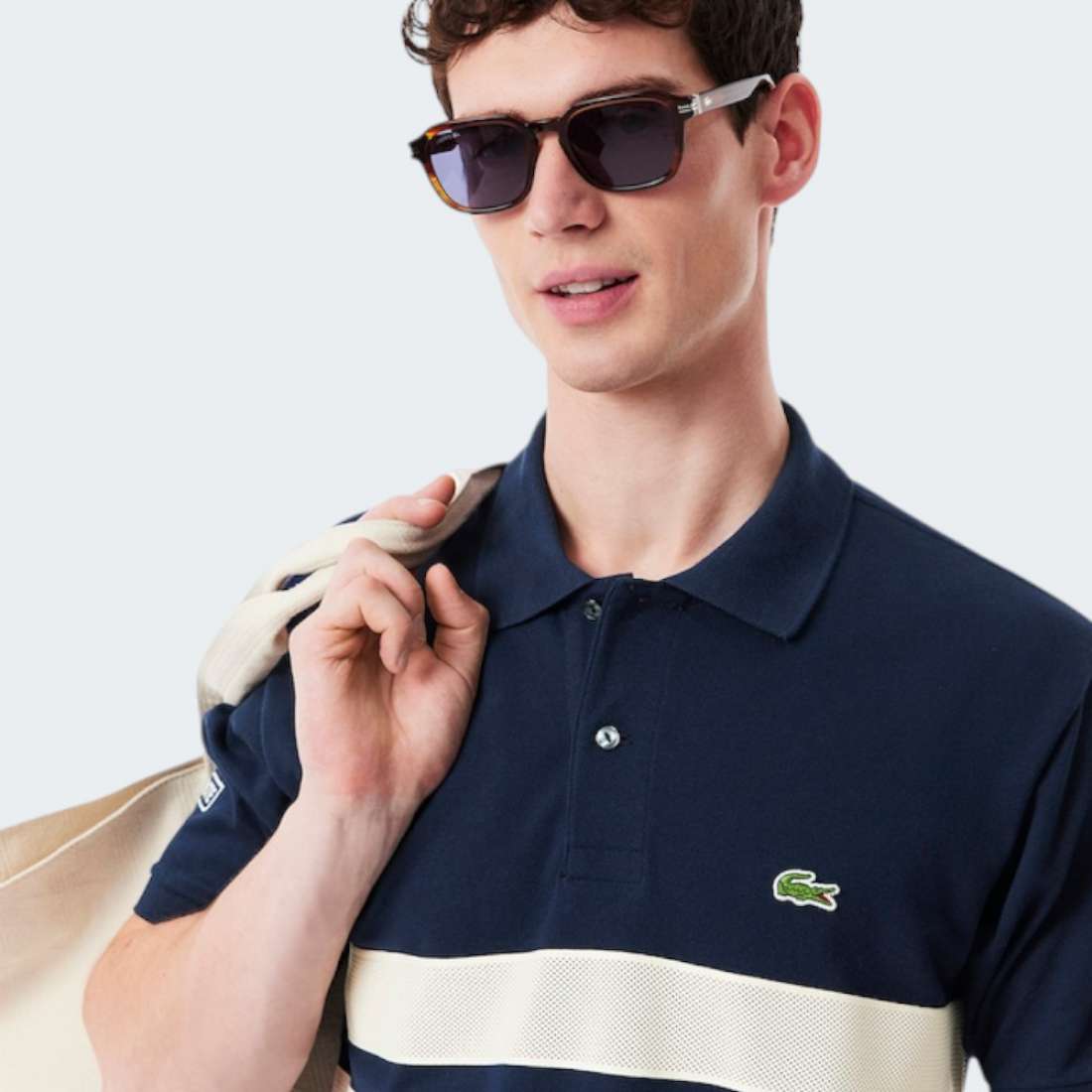 POLO LACOSTE PH9760-00-166 NAVY BLUE