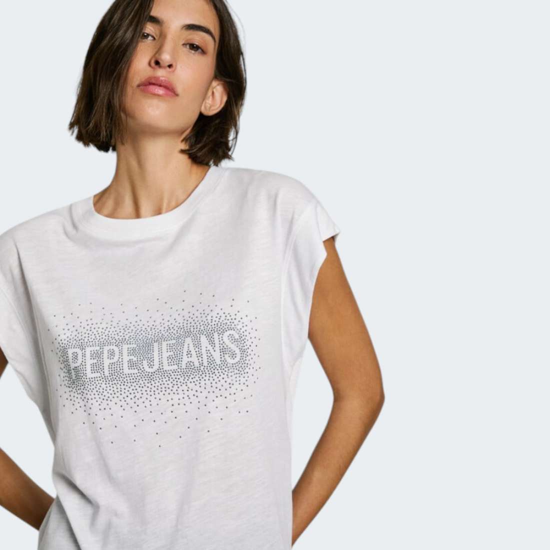 TSHIRT PEPE JEANS RAYA WHITE