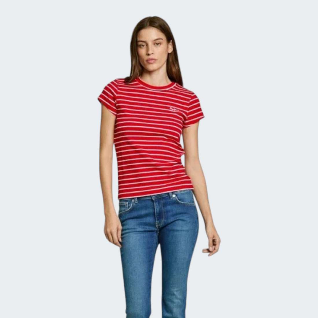 TSHIRT PEPE JEANS MERIBEL RED