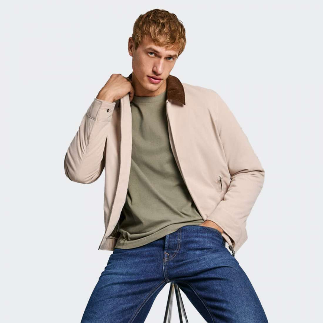 BLUSÃO PEPE JEANS TARRINGTON CONCRET