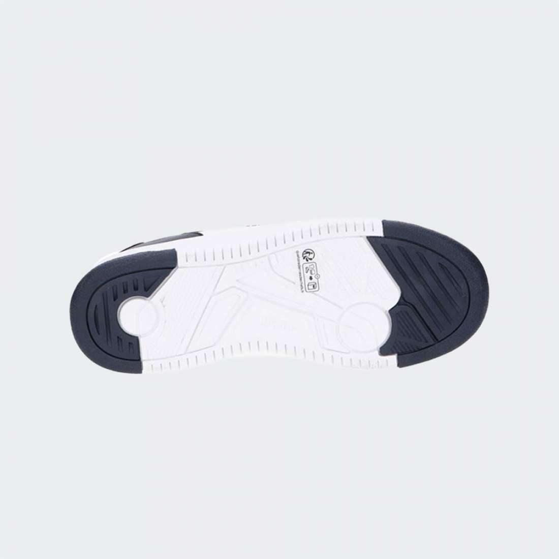 RALPH LAUREN MASTERS COURT WHITE TUMBLED/NAVY