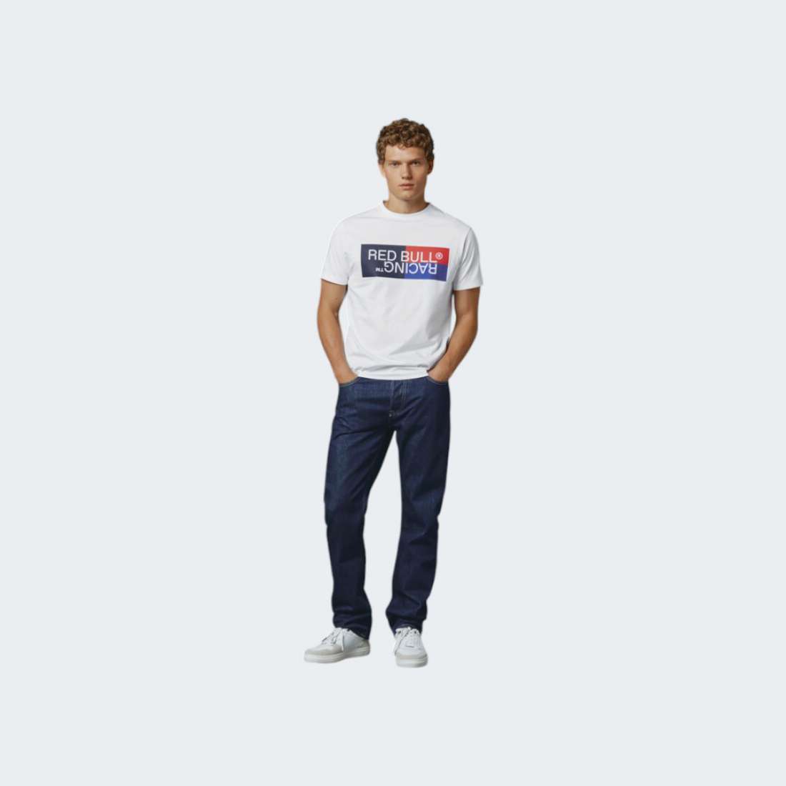 TSHIRT PEPE JEANS OMBRE LOGO WHITE