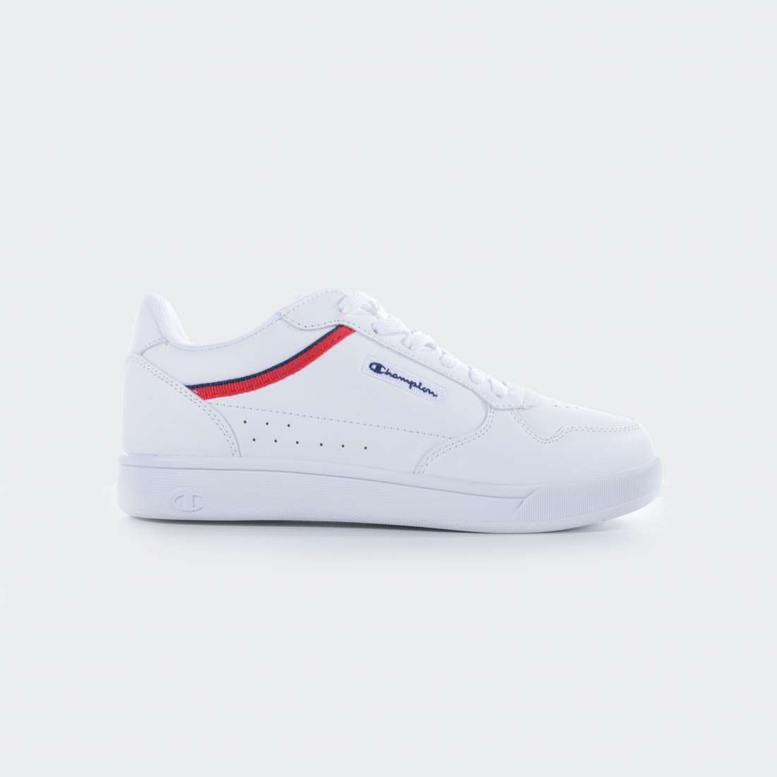 CHAMPION LOW CUT WHITE/RED