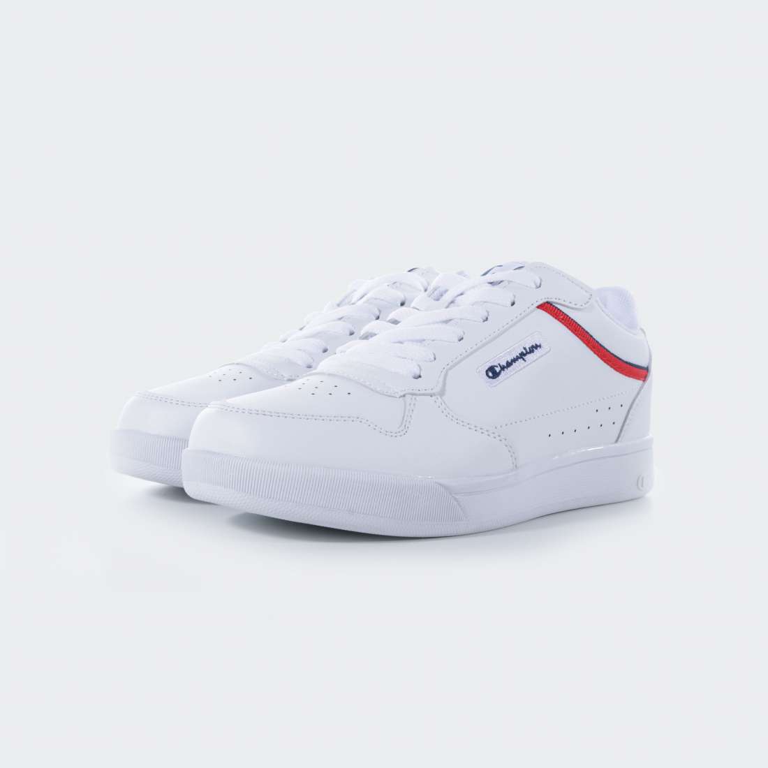 CHAMPION LOW CUT WHITE/RED