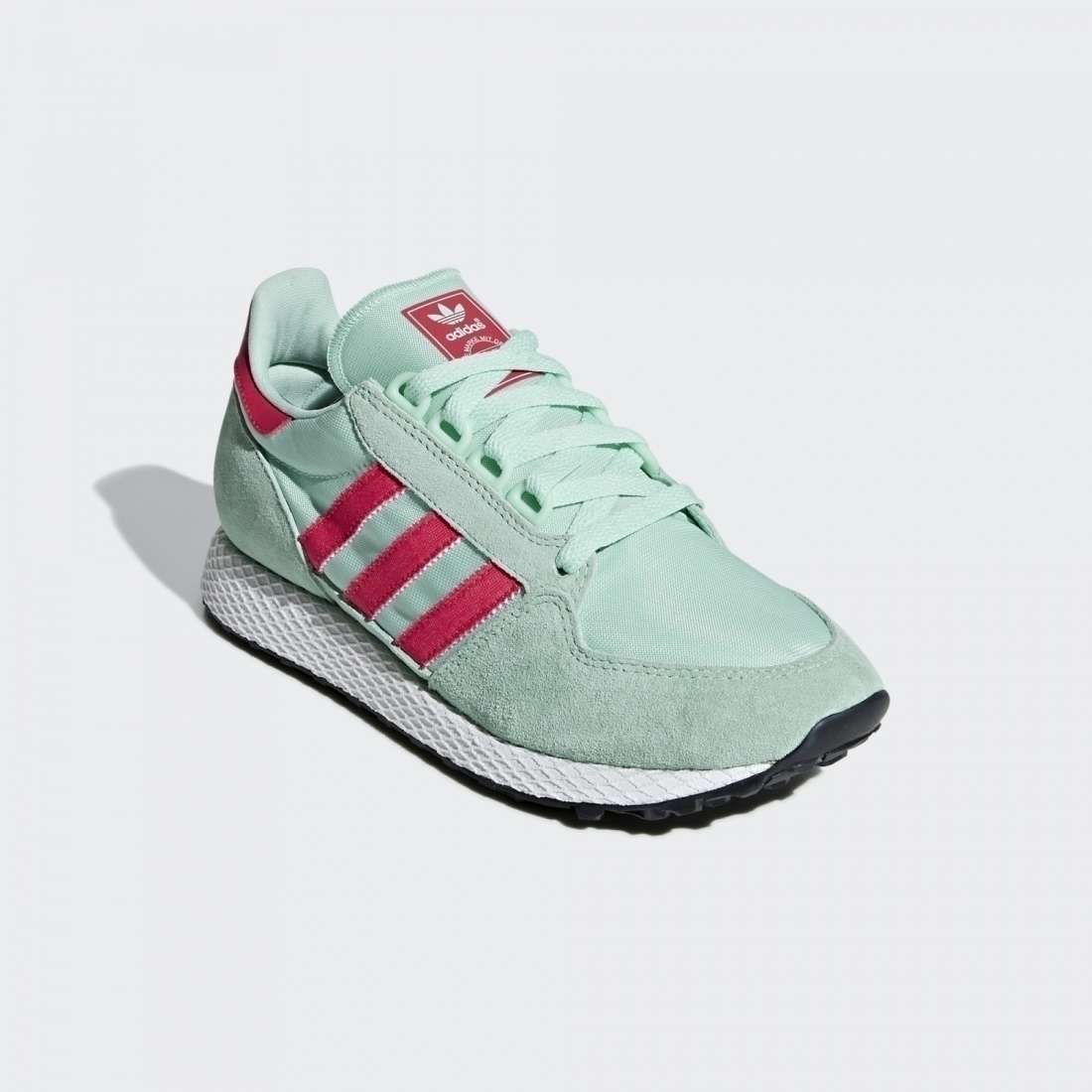 ADIDAS FOREST GROVE W GREEN/PINK