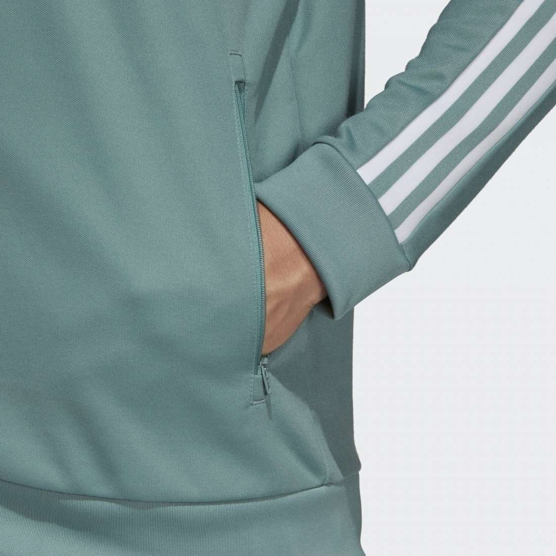 CASACO ADIDAS BECKENBAUER AQUA GREEN