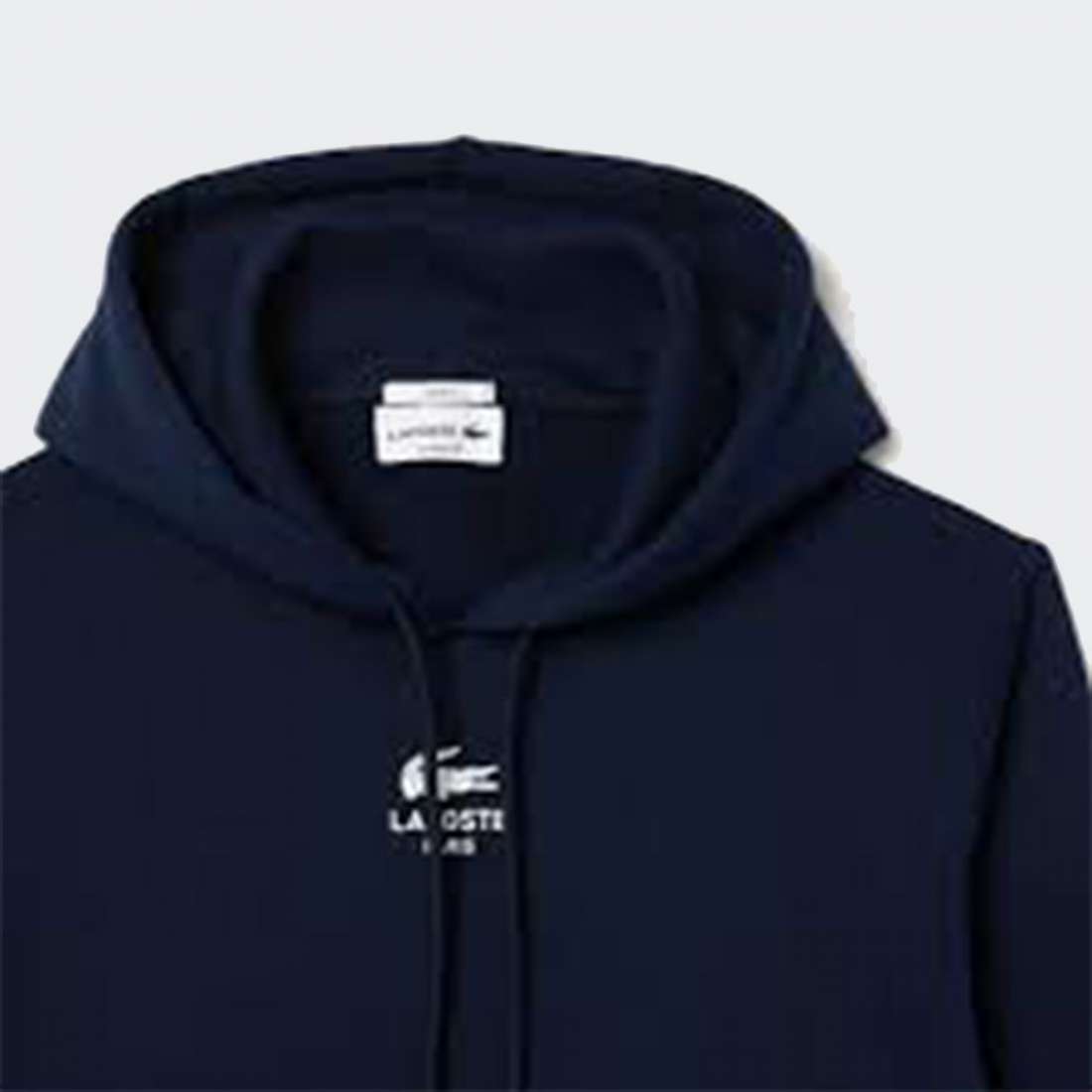 HOODIE LACOSTE SH2740 NAVY BLUE