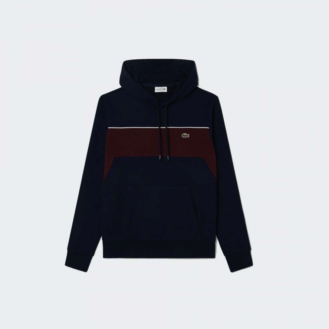 HOODIE LACOSTE SH5027 NAVY BLUE/EXPR