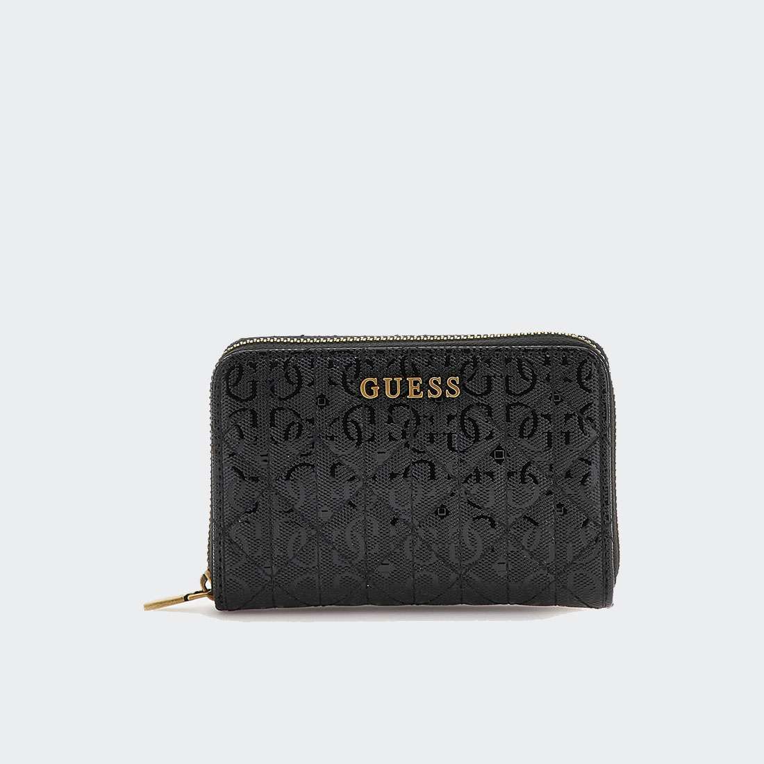 CARTEIRA GUESS AVETA SLG MEDIUM BLACK