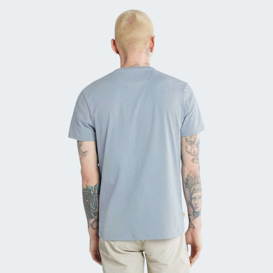 TSHIRT TIMBERLAND DUSTAN RIVER LIGHT BLUE