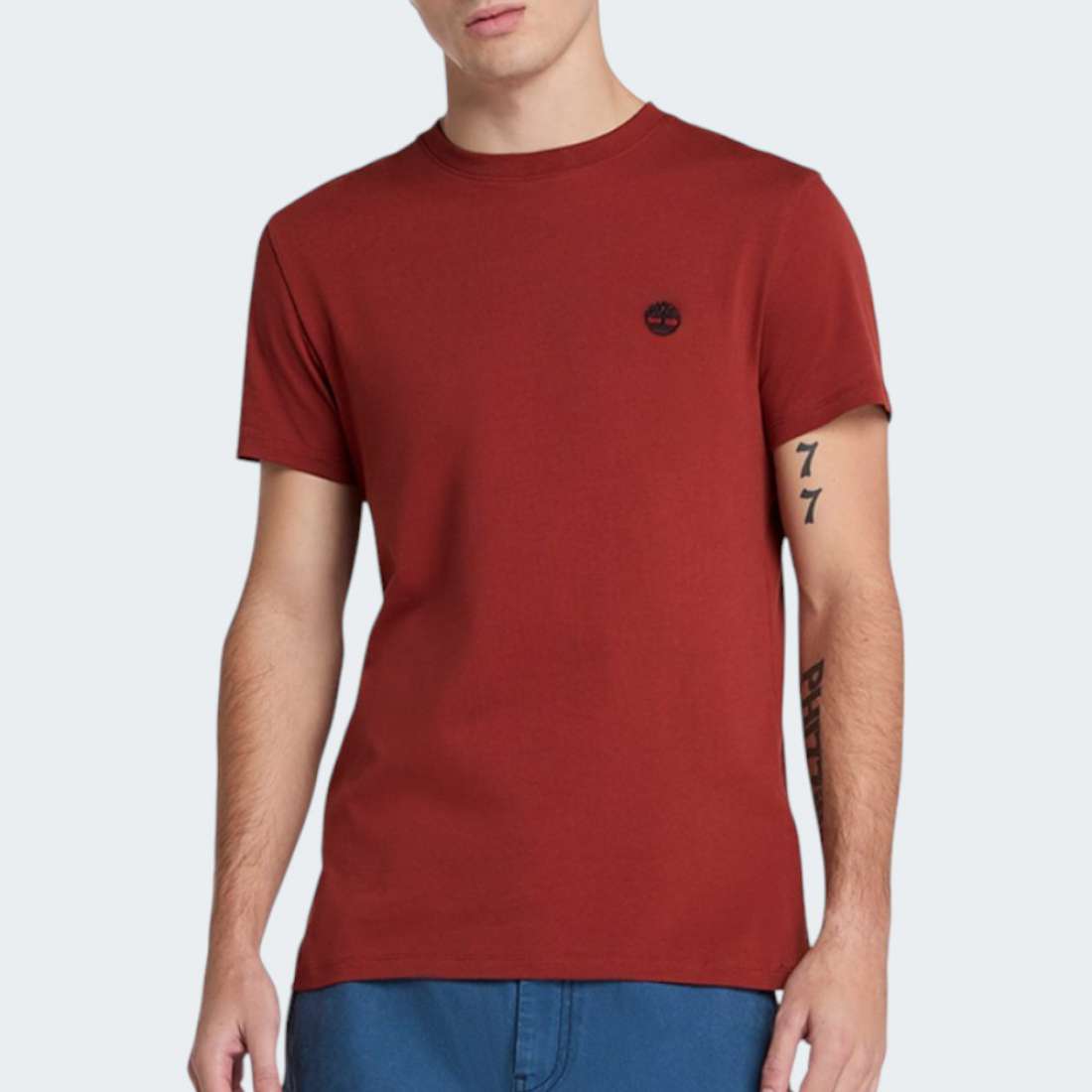 TSHIRT TIMBERLAND DUSTAN RIVER DARK RED