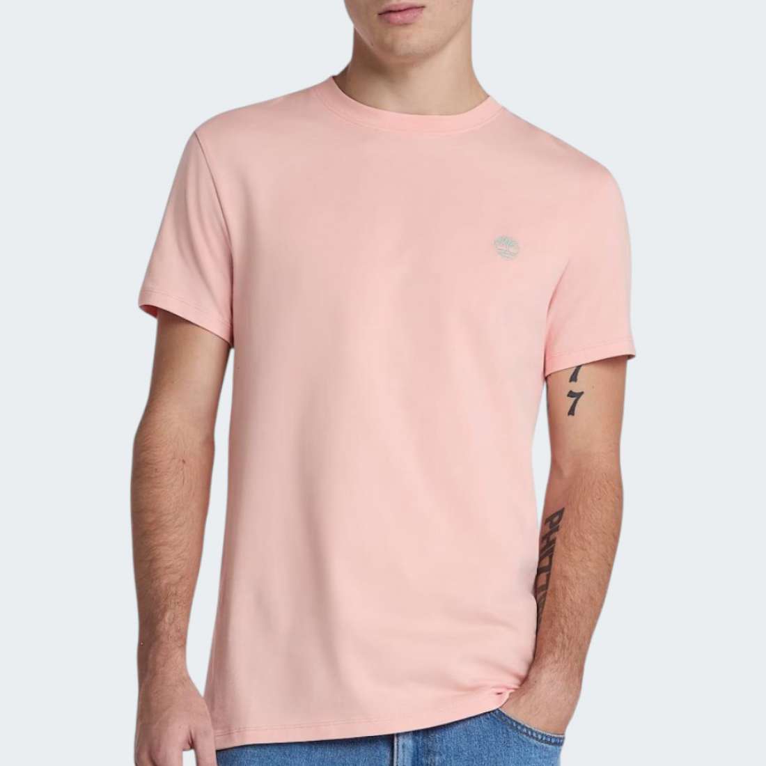 TSHIRT TIMBERLAND DUSTAN RIVER LIGHT PINK