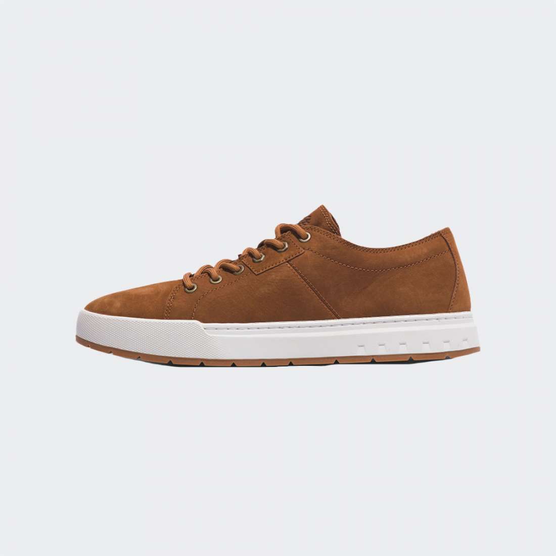 TIMBERLAND MAPLE GROVE LOW LACE UP SNEAKER RUST NUBUCK