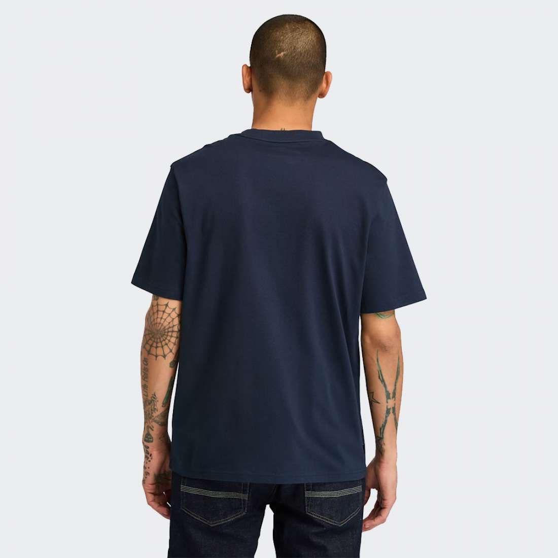 TSHIRT TIMBERLAND EMBROIDERY TONAL DARK SAPPHIRE