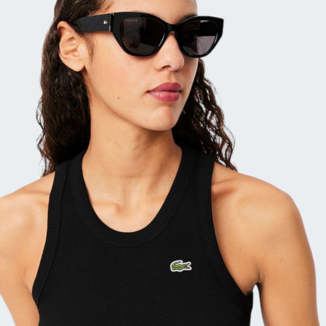 TOP LACOSTE TF5388 BLACK