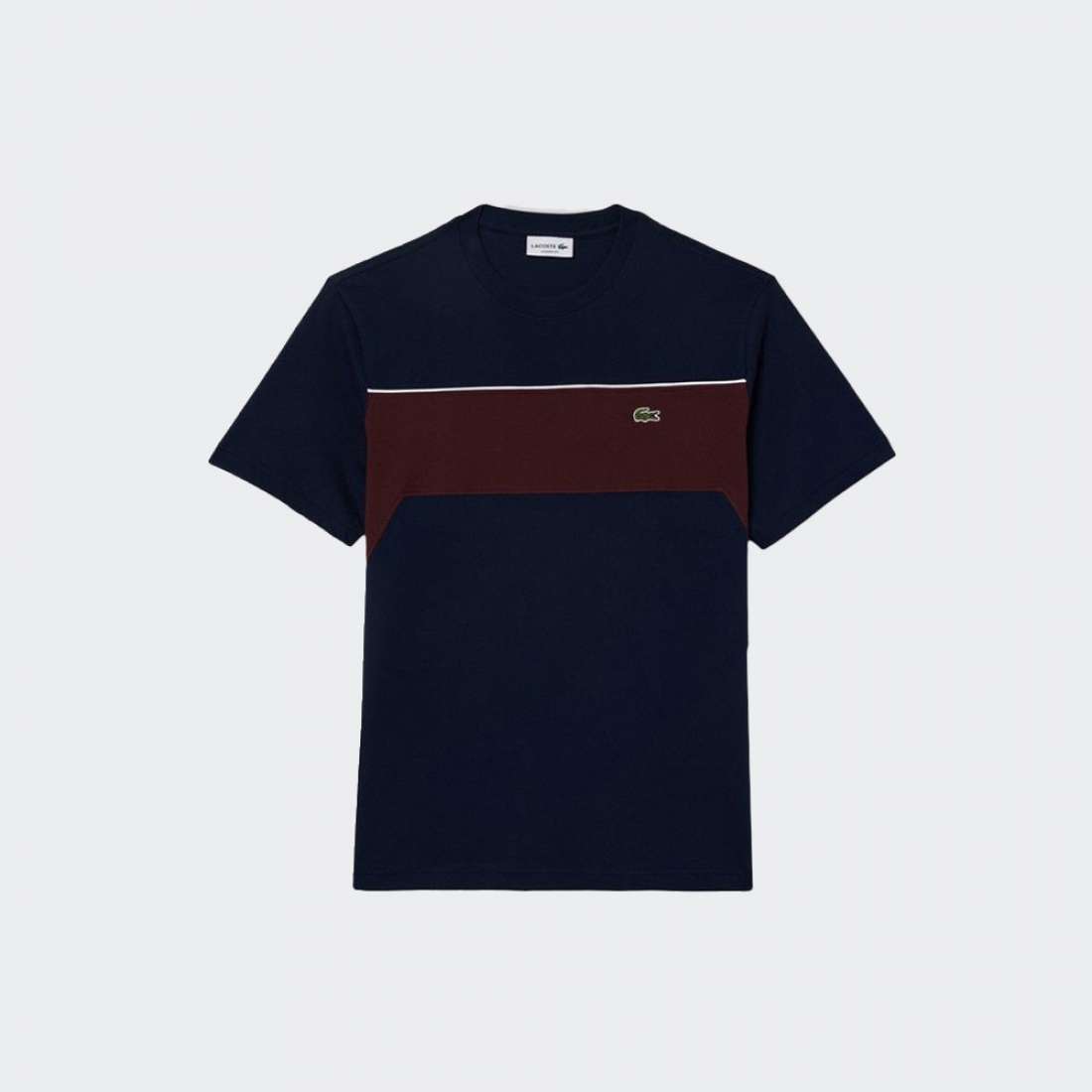 TSHIRT LACOSTE TH2853 NAVY BUE/EXPR