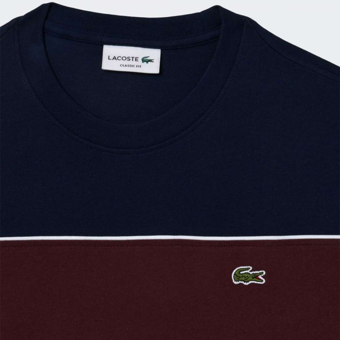 TSHIRT LACOSTE TH2853 NAVY BUE/EXPR