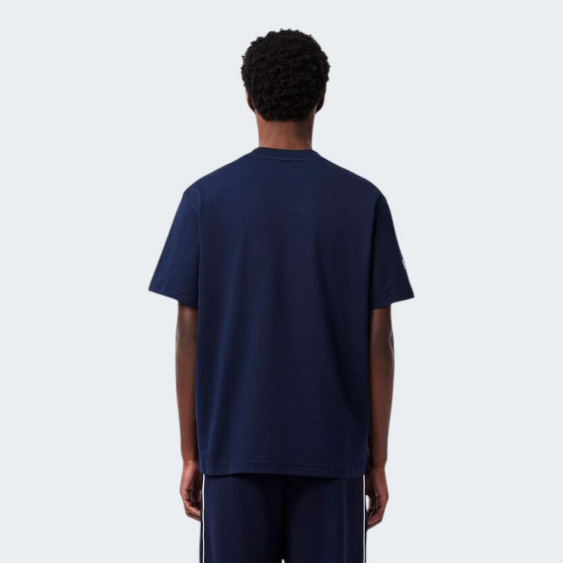 TSHIRT LACOSTE TH9769-00-166 NAVY BLUE