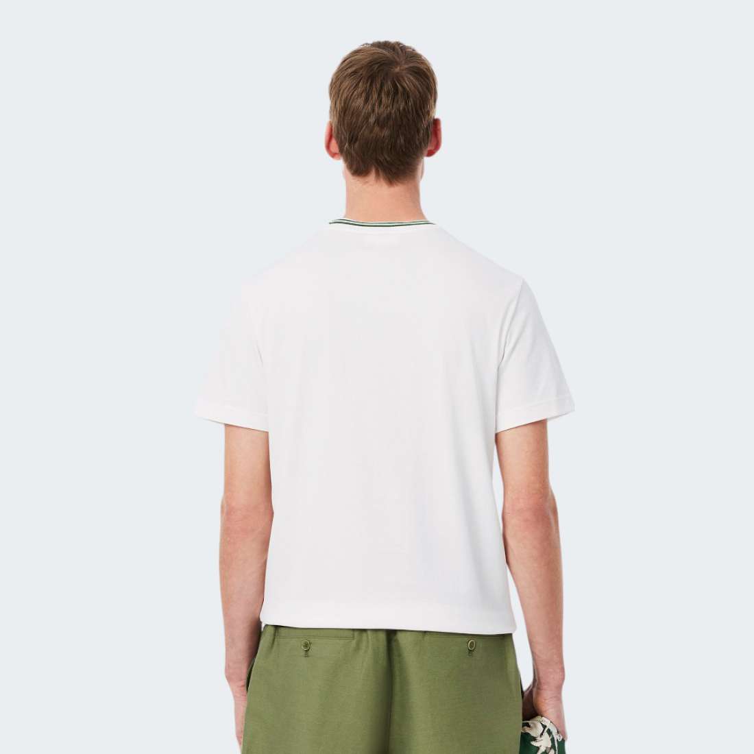 TSHIRT LACOSTE TH9903 WHITE