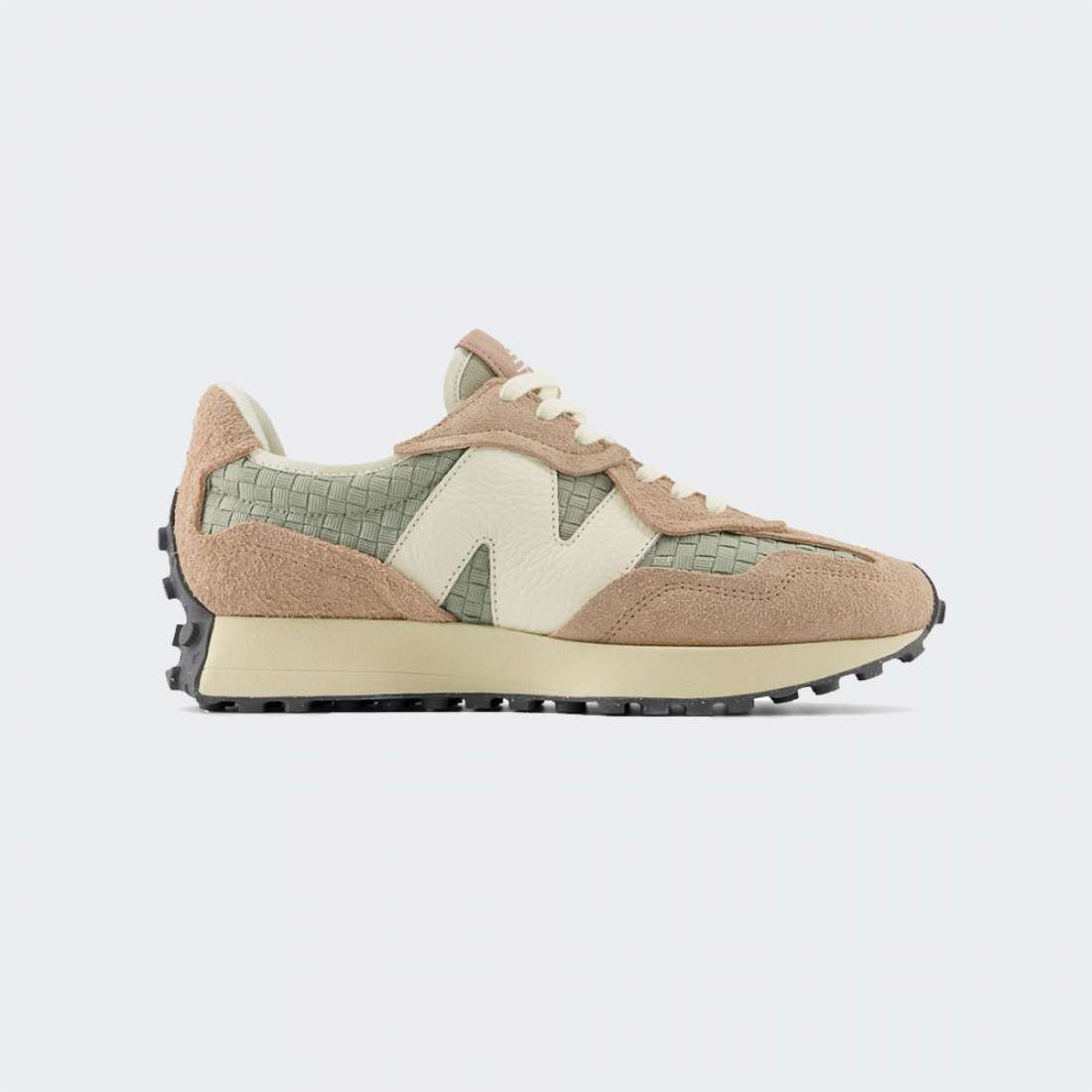 NEW BALANCE 327 FLAT TAUPE/OLIVINE