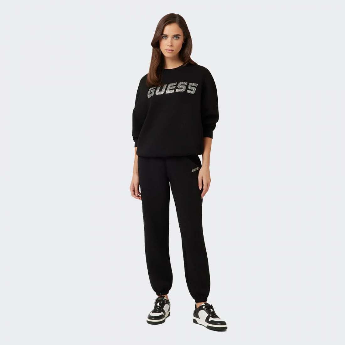 SWEATSHIRT GUESS CECILIA JBLK