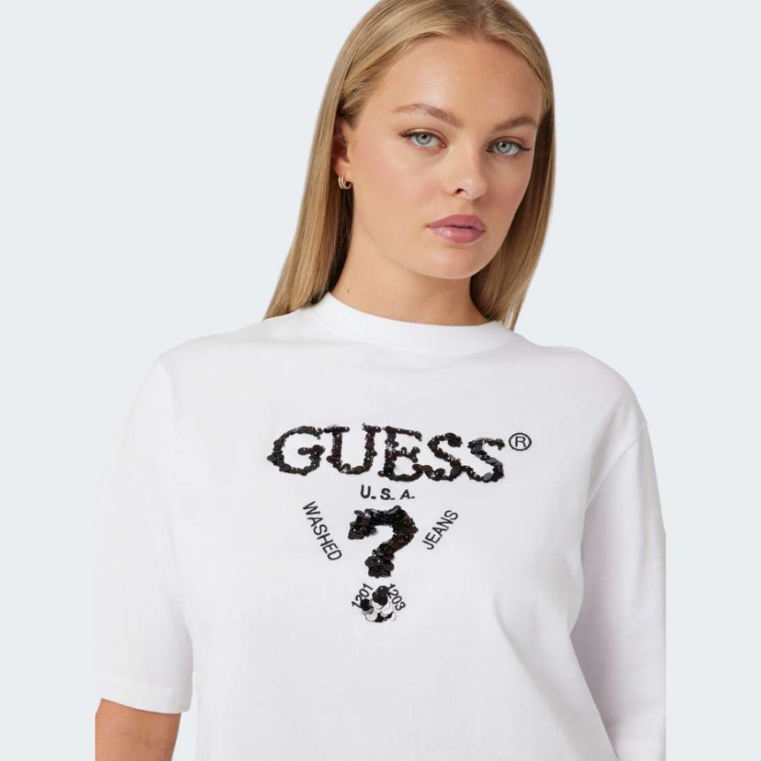 TSHIRT GUESS AURLIE BOXY G6K5