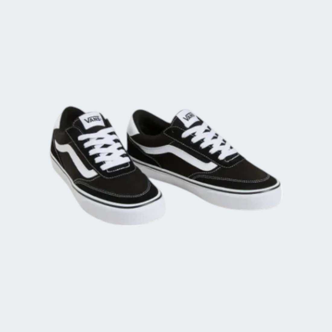 VANS BROOKLYN SUEDE BLACK/WHITE