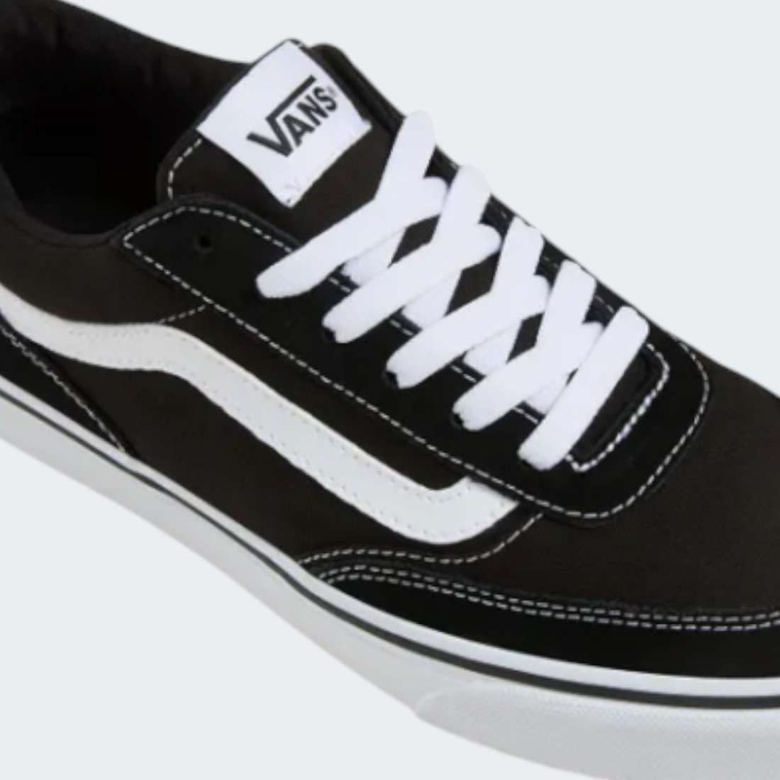 VANS BROOKLYN SUEDE BLACK/WHITE