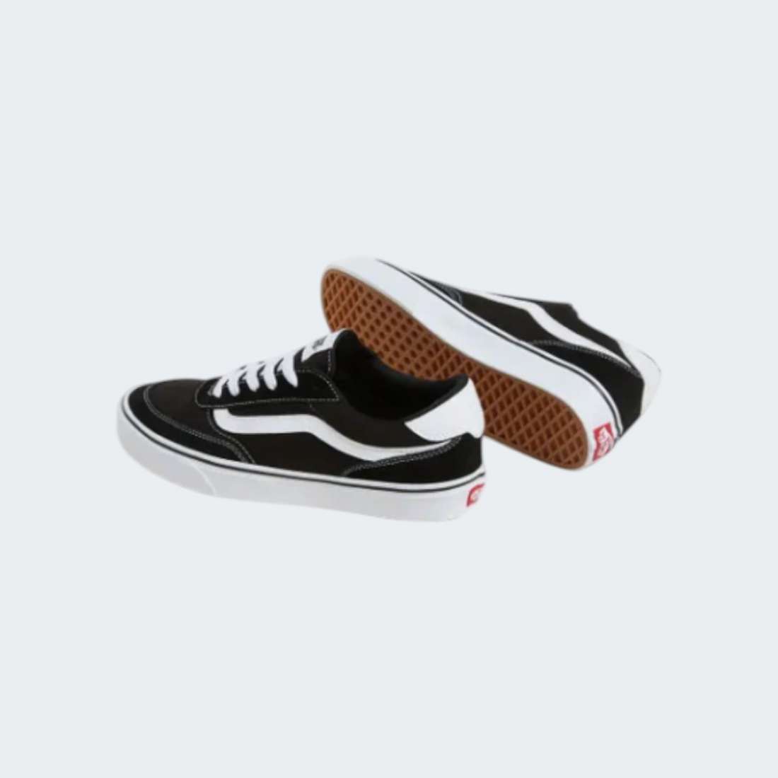 VANS BROOKLYN SUEDE BLACK/WHITE