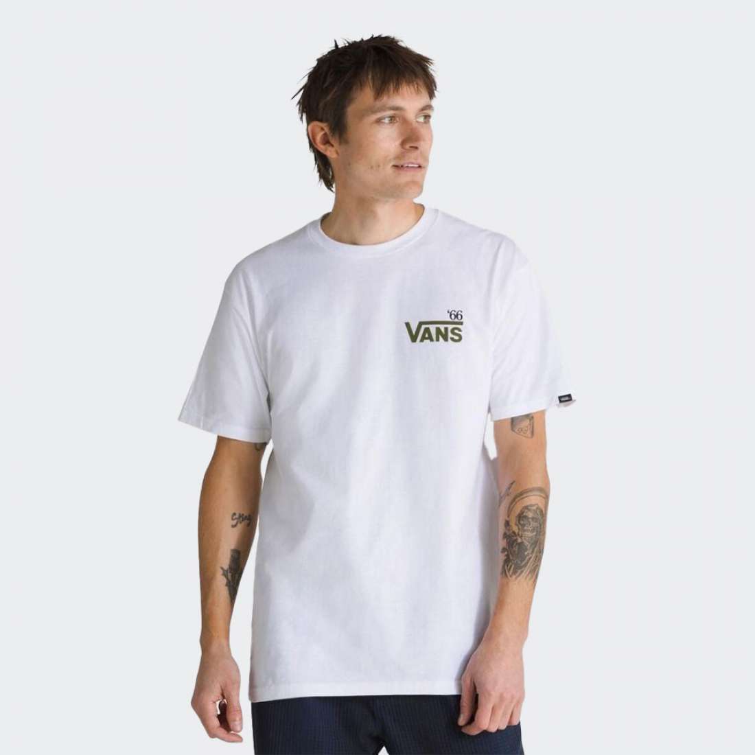 TSHIRT VANS POSTED WHITE