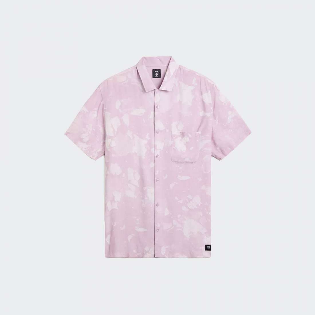 CAMISA VANS CAMP LOOSE COLLAR LAVENDER MIST/MARSHMALLOW