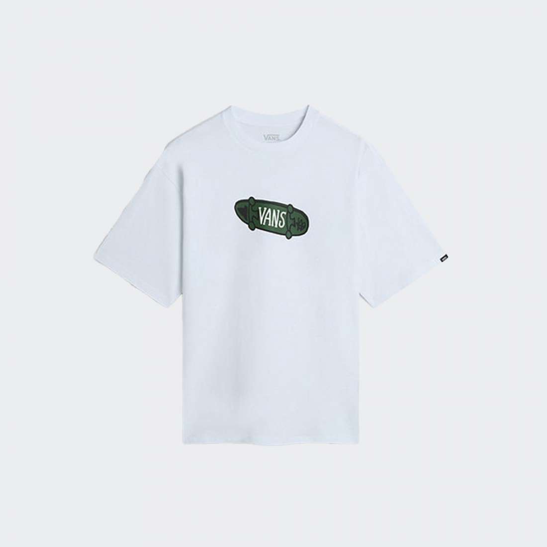 TSHIRT VANS FLIPSIDE LOOSE WHITE