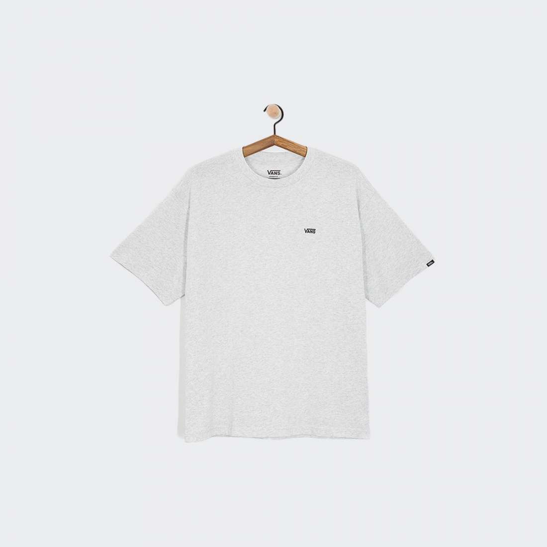 TSHIRT VANS LEFT CHEST LIGHT GREY HEAT