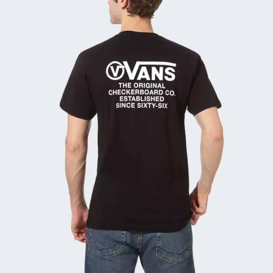 TSHIRT VANS DISTORTION BLACK