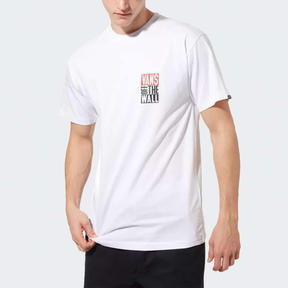 TSHIRT VANS NEW STAX WHITE