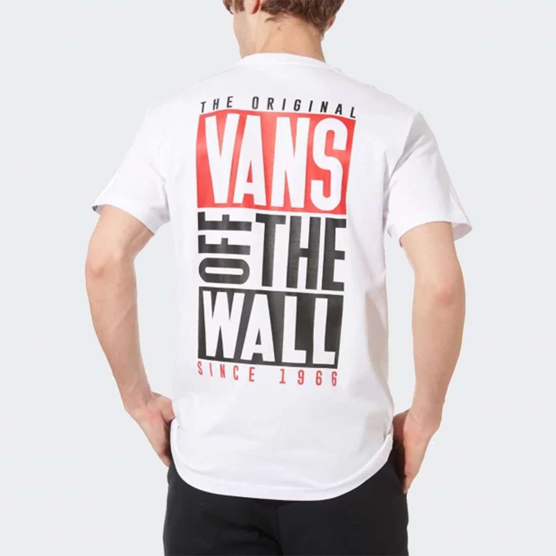 TSHIRT VANS NEW STAX WHITE