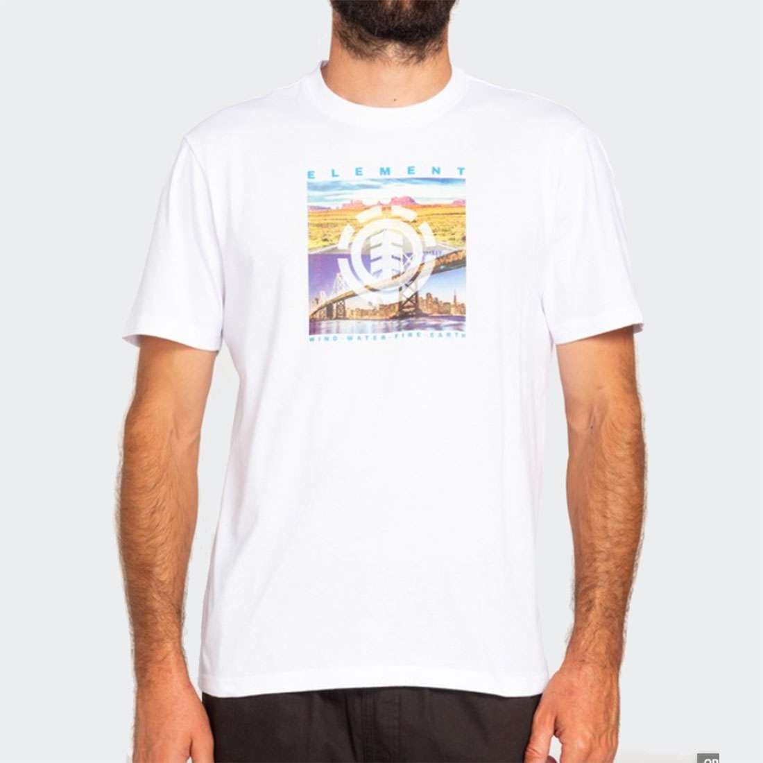 TSHIRT ELEMENT PEORIA OPTIC WHITE