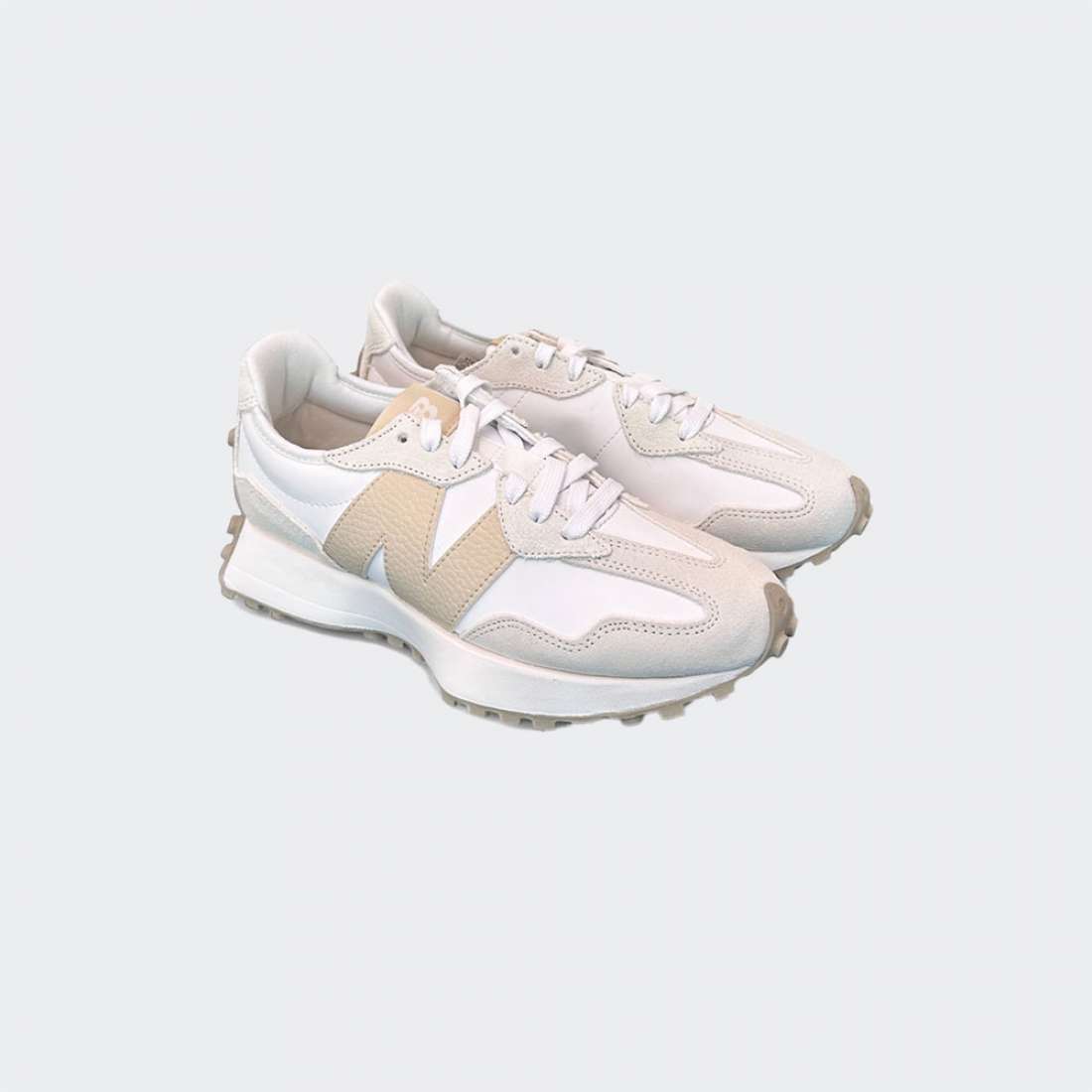 NEW BALANCE 327 SEA SALT/SANDSTONE