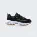 SKECHERS D.LITES 3.0 BLACK/LEOPARD