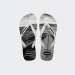 HAVAIANAS HYPE WHITE/WHITE/BLACK/GREY