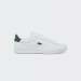 LACOSTE CARNABY PLATFORM WHT/DK GRN