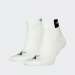 MEIAS CALVIN KLEIN QUARTER WHITE/BLACK