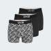 PACK 3 BOXERS LEVIS GIFTBOX BLACK/GREY COMBO