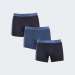 PACK 3 BOXERS LEVIS GIFTBOX BLUE COMBO